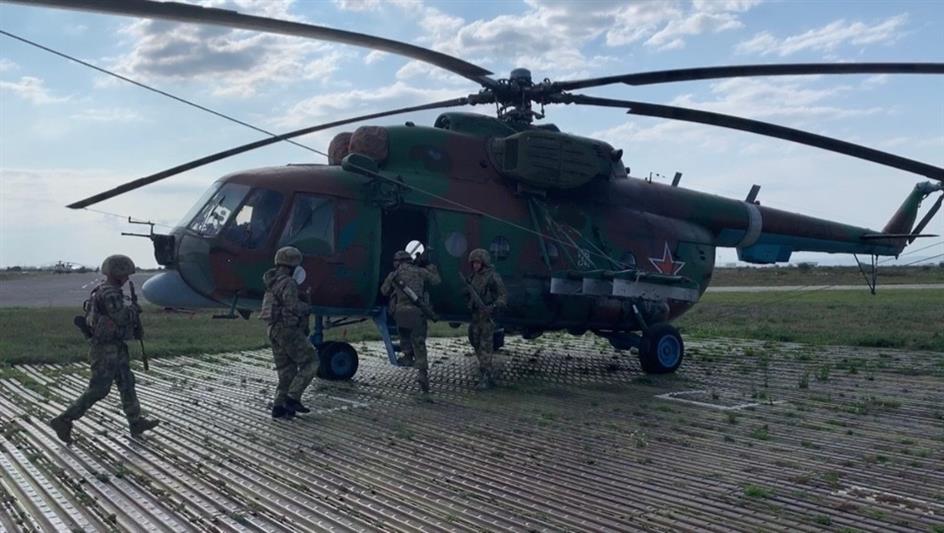 Группа медицинской эвакуации Объединенной группировки войск (сил) на Северном Кавказе отработала действия по предназначению 