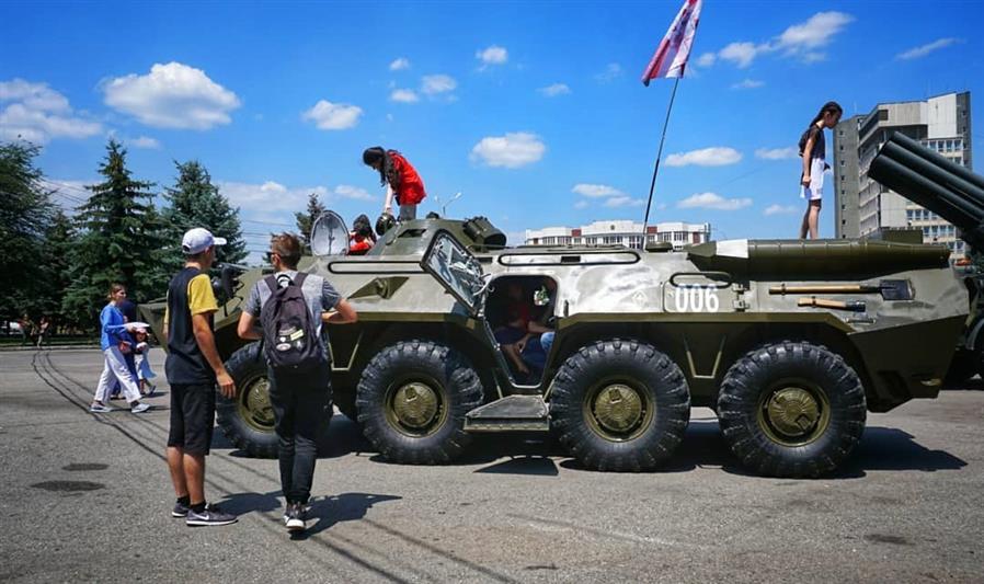 Военную технику Управления Росгвардии по Кабардино-Балкарии представили на форуме «Армия-2019»