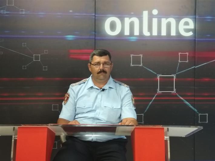 В Карачаево-Черкесии руководство управления вневедомственной охраны выступило в прямом эфире регионального телеканала «Архыз 24»