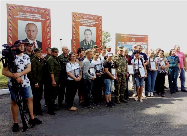 В Ростовской области росгвардейцы провели занятия для журналистов в рамках курсов «Бастион» (фото, видео)