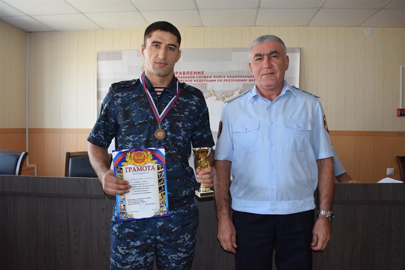 Определился победитель чемпионата Северо-Кавказского округа Росгвардии по комплексному единоборству