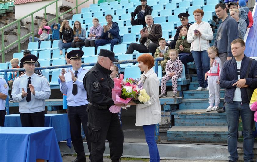 Команда ОМОН Управления Росгвардии по Архангельской области приняла участие в эстафете памяти погибших бойцов