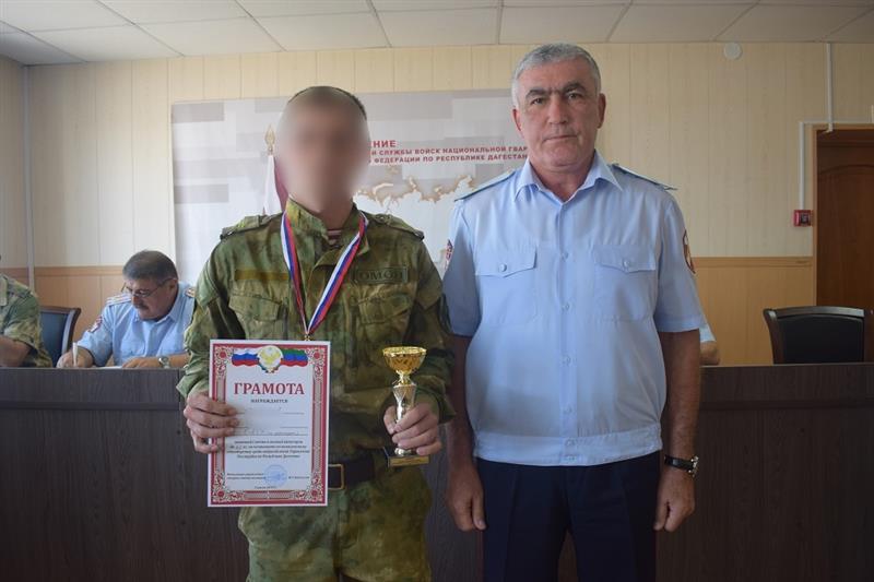 На территории каспийского ОМОН прошел чемпионат Управления Росгвардии по Республике Дагестан по комплексным единоборствам