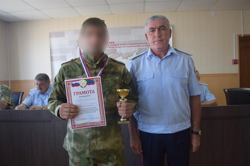 На территории каспийского ОМОН прошел чемпионат Управления Росгвардии по Республике Дагестан по комплексным единоборствам
