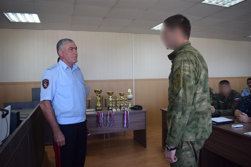 На территории каспийского ОМОН прошел чемпионат Управления Росгвардии по Республике Дагестан по комплексным единоборствам