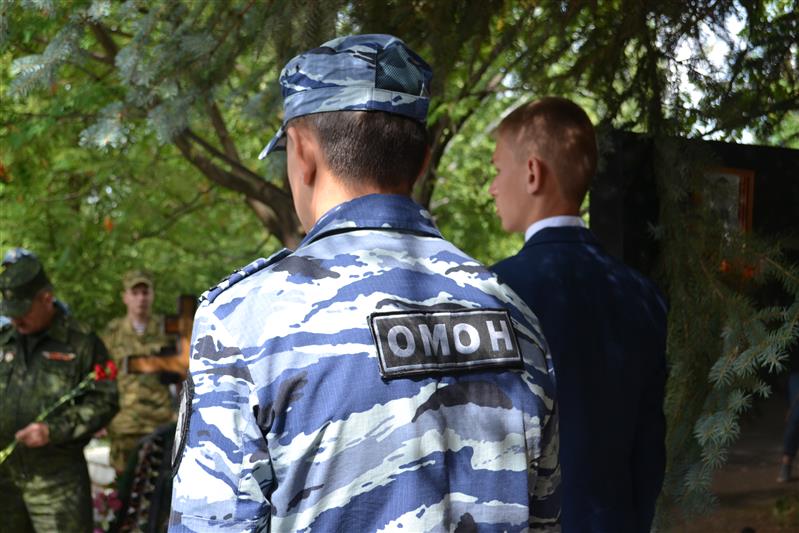 В Ульяновске сотрудники и военнослужащие Росгвардии приняли участие в открытии памятника Герою Советского Союза Ивану Громову