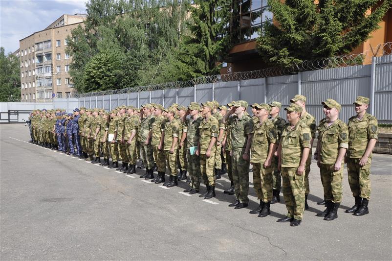В Центральном округе Росгвардии начался летний период обучения 