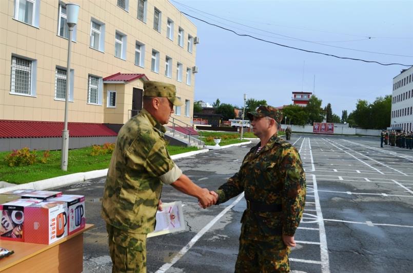 Лесновский полк  по охране важных государственных объектов отметил 71-ю годовщину со дня образования