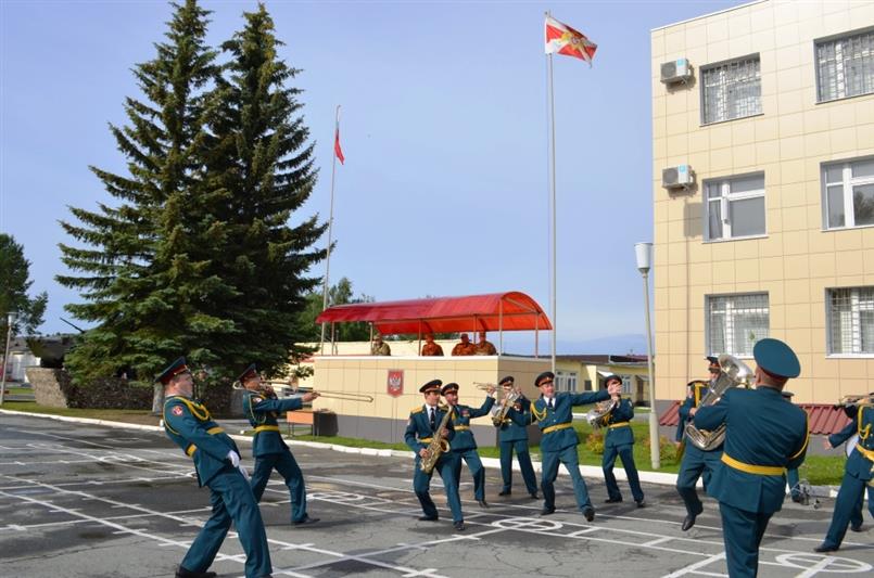 Лесновский полк  по охране важных государственных объектов отметил 71-ю годовщину со дня образования