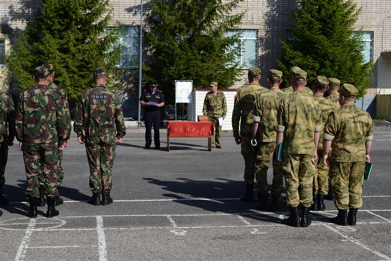 Новгородскому  ОМОН «Варяг» исполнилось 26 лет со дня образования