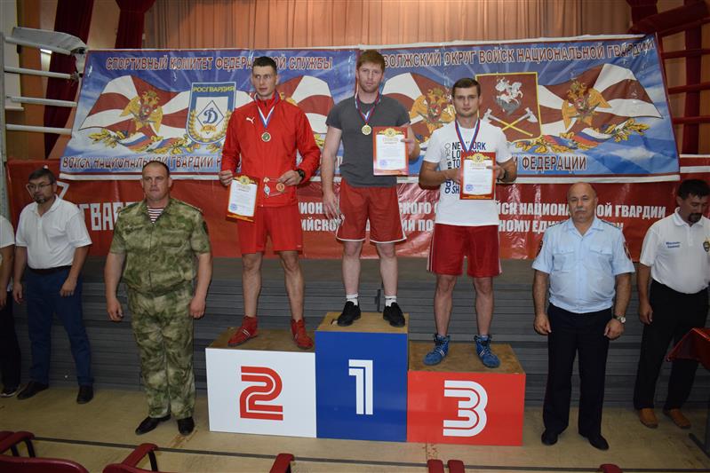 В Казани определились чемпионы Приволжского округа Росгвардии по комплексному единоборству (фото)