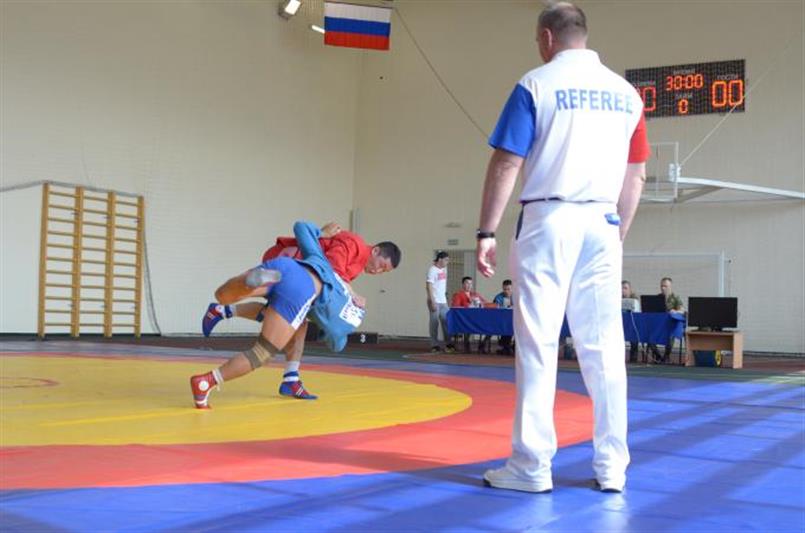 В Хабаровске прошел чемпионат Восточного округа Росгвардии по самбо 