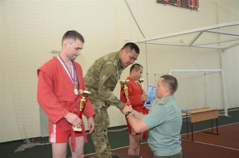 В Хабаровске прошел чемпионат Восточного округа Росгвардии по самбо 
