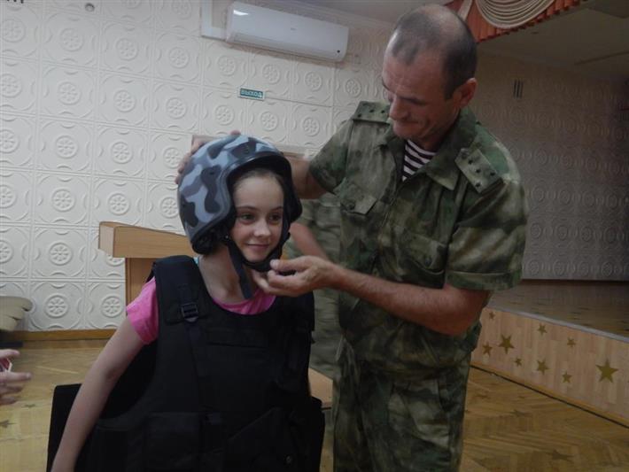 Военнослужащие ставропольского управления Росгвардии провели мероприятие для отдыхающих детских оздоровительных лагерей