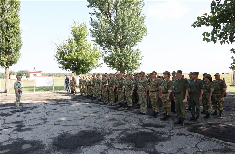 В Ростовской области прошло занятие с офицерами управления Южного округа Росгвардии, приуроченное к 100-летию со дня рождения Михаила Калашникова