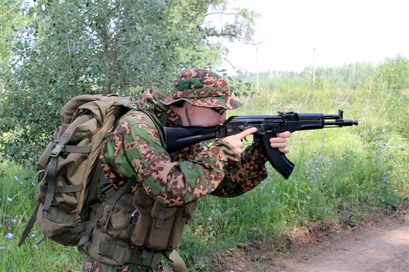 В рамках акции Росгвардии оренбургские блогеры попробовали себя в роли военных корреспондентов (фото)