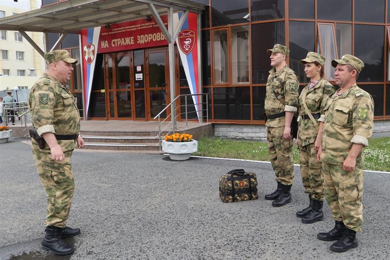 В Уральском округе Росгвардии состоялся учебный сбор с начальниками медицинских служб