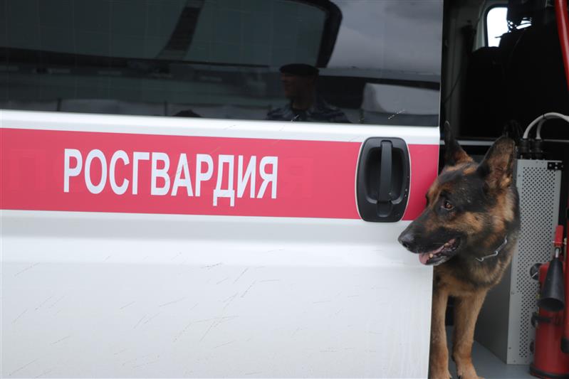 Военнослужащие и сотрудники Уральского округа Росгвардиии обеспечивают общественный порядок и безопасность участников и гостей международной выставки «Иннопром-2019»