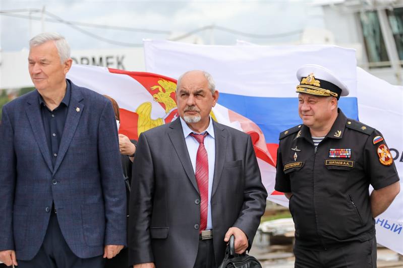 В Ярославской области состоялся спуск второго катера проекта «Грачонок», построенного для Росгвардии