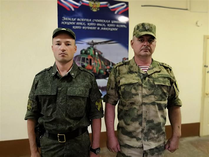 Военнослужащие Росгвардии нашли потерявшуюся пожилую жительницу города Энгельса