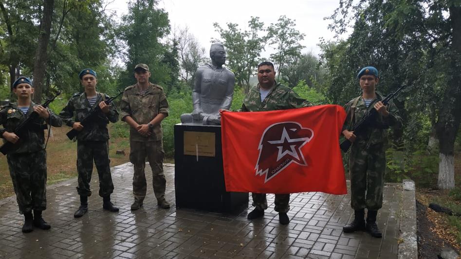 Росгвардеец из Калмыкии присоединился к автопробегу «Долгие версты войны»