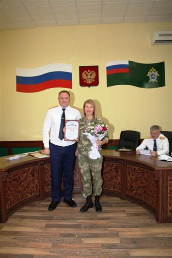 Пресс-служба югорского управления Росгвардии отмечена благодарностью регионального следственного управления СК России 