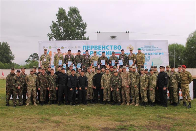 В Бурятии подведены итоги первенства Восточного округа Росгвардии по спортивному ориентированию