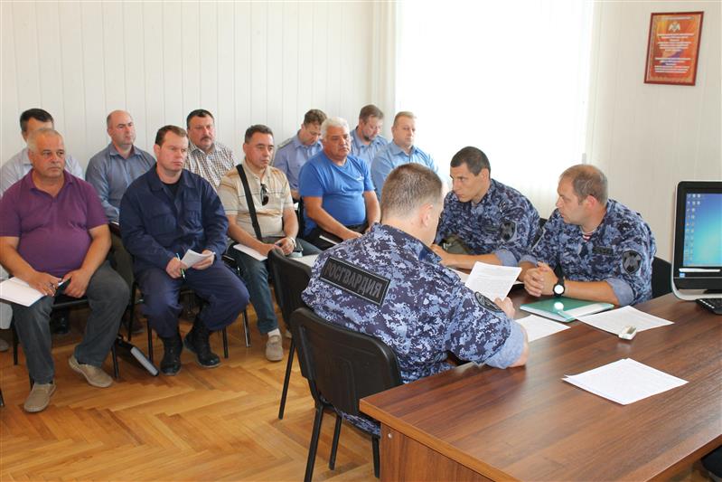 В Орловском областном управлении Росгвардии подведены итоги обеспечения безопасности объектов ТЭК в регионе