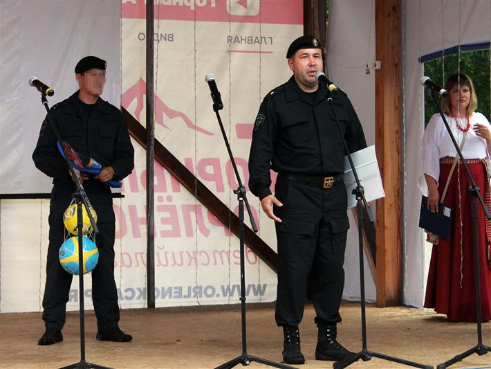 В оздоровительном лагере «Горный Орлёнок» в Республике Алтай прошла акция «Каникулы с Росгвардией»