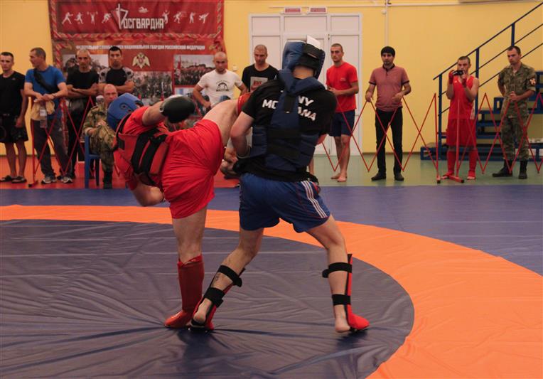 Завершился чемпионат Южного округа Росгвардии по комплексному единоборству 