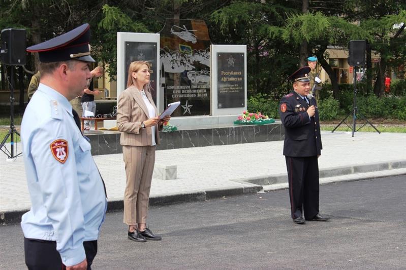 Сотрудники вневедомственной охраны стали инициаторами памятного мероприятия в честь Дня ветеранов боевых действий на Южном Урале