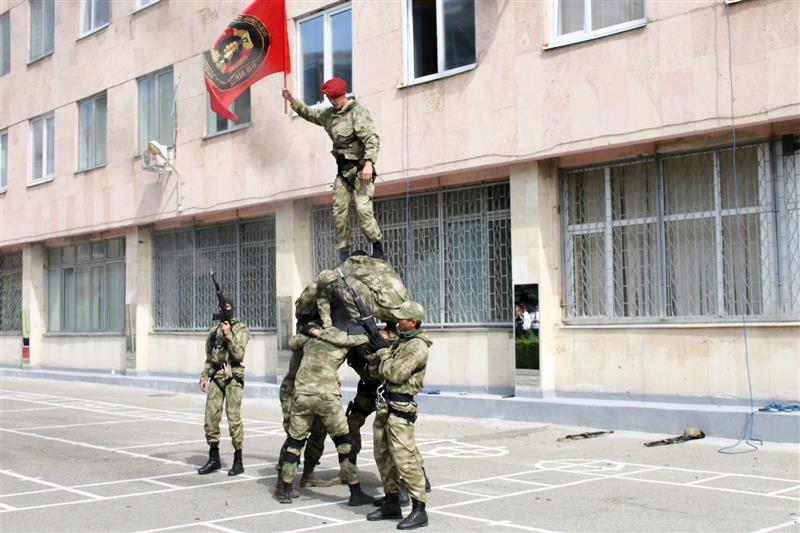 В Ставрополе отметили годовщину образования воинской части Росгвардии