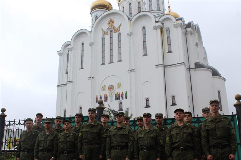 В Северо-Западном округе Росгвардии прошли молебны, посвященные Святому равноапостольному князю Владимиру
