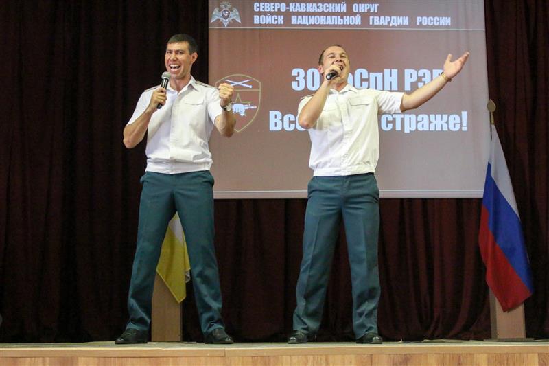 В Ставрополе отметили годовщину образования воинской части Росгвардии