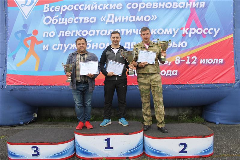 Команда Росгвардии заняла второе место на всероссийских соревнованиях общества «Динамо» по легкоатлетическому кроссу и служебному двоеборью