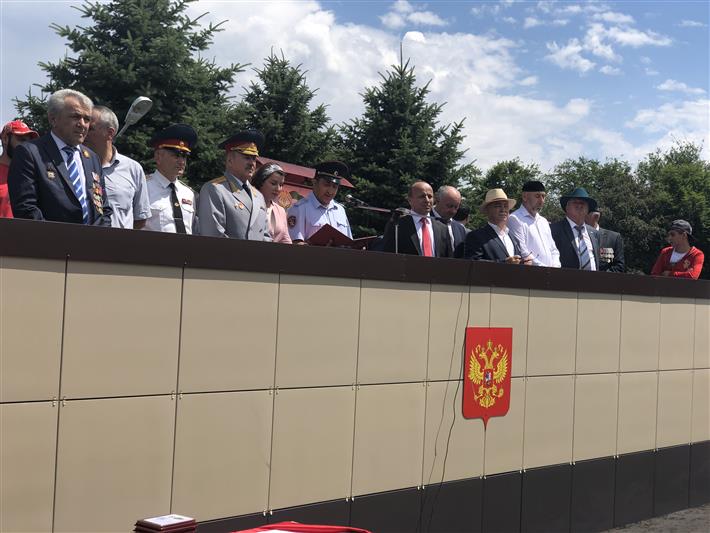 Росгвардейцы приняли участие в  мероприятии, посвященном 25-летию Горского кадетского корпуса им. А.Д. Цороева 