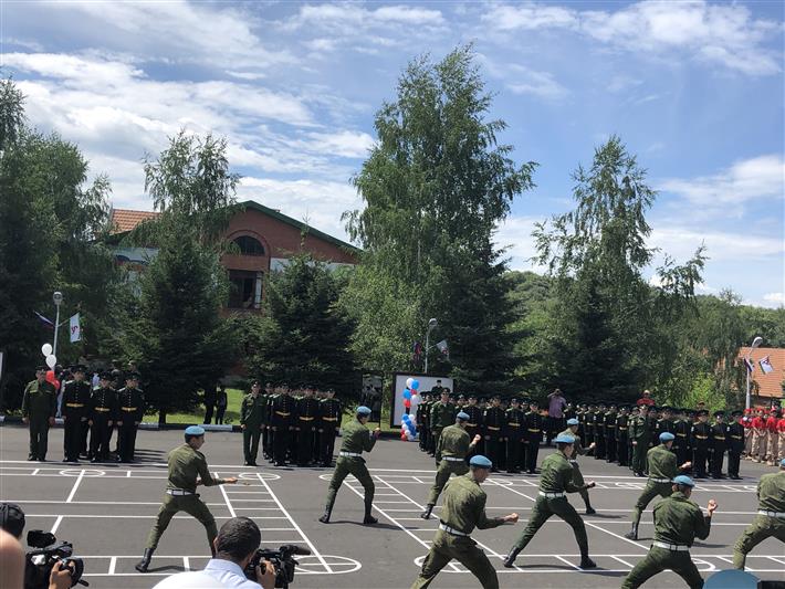 Росгвардейцы приняли участие в  мероприятии, посвященном 25-летию Горского кадетского корпуса им. А.Д. Цороева 