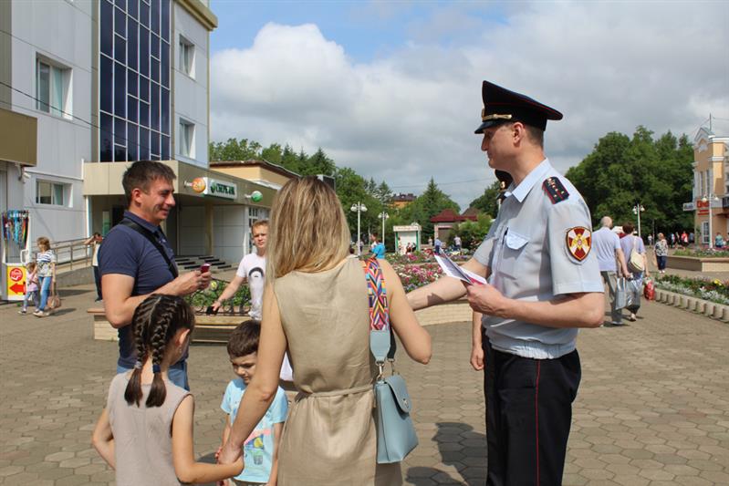 Сотрудники отдела вневедомственной охраны по Еврейской автономной области запустили акцию «Защити себя и свое имущество!» 