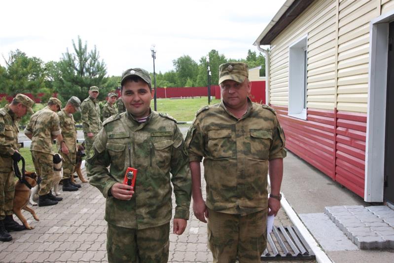 В  Хабаровске состоялся чемпионат Восточного округа Росгвардии по многоборью кинологов 