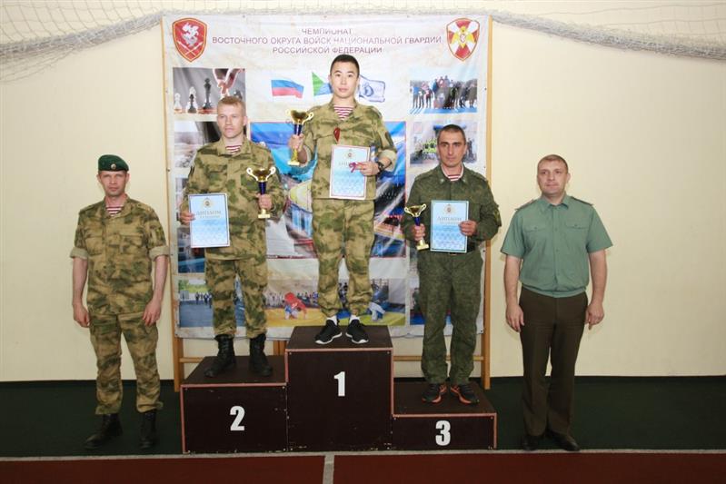 Определился чемпион Восточного округа Росгвардии по комплексному единоборству