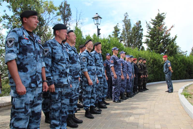 В Севастополе росгвардейцы приняли участие в митинге в память Павла Степановича Нахимова