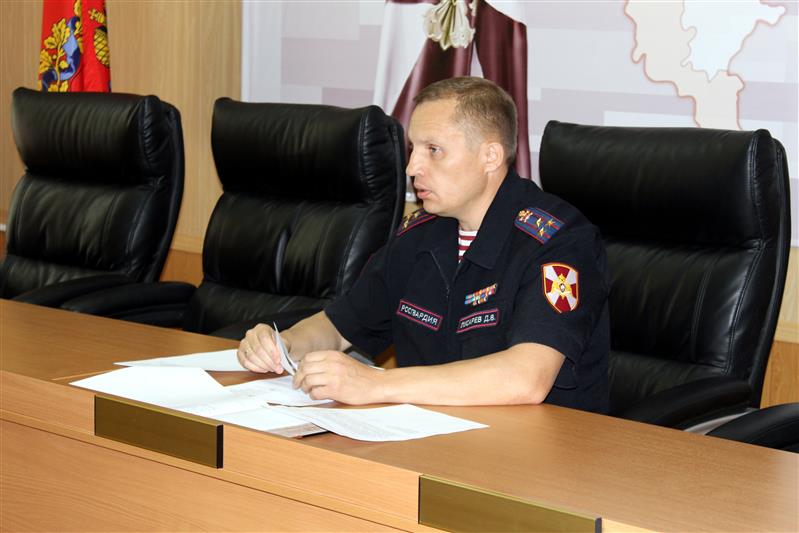 В Оренбурге состоялось первое заседание комиссии по повышению качества охранных услуг при координационном совете территориального управления Росгвардии
