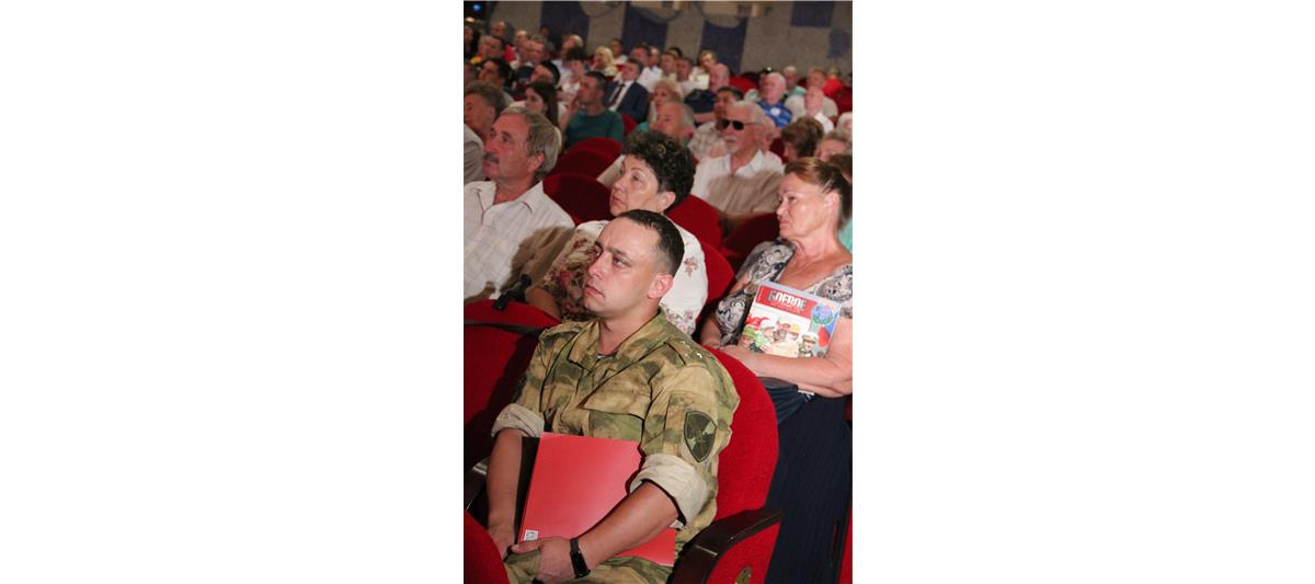 Представитель крымского управления Росгвардии поздравил членов «Боевого братства» с пятилетним юбилеем регионального отделения организации