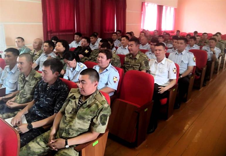 Начальник Управления Росгвардии по Республике Калмыкия подвел итоги служебно-боевой деятельности подчиненных за первое полугодие 2019 года