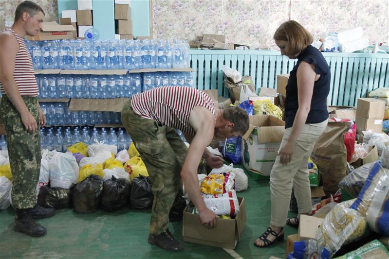 Мобильные группы психологов Росгвардии помогают пострадавшим от паводка малоподвижным гражданам