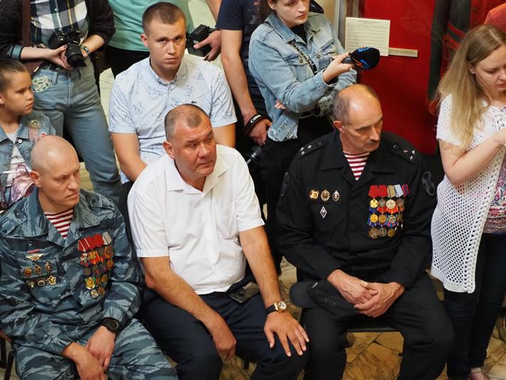 Ветераны боевых действий из Росгвардии приняли участие в торжественном возвращении на Родину наград советских солдат