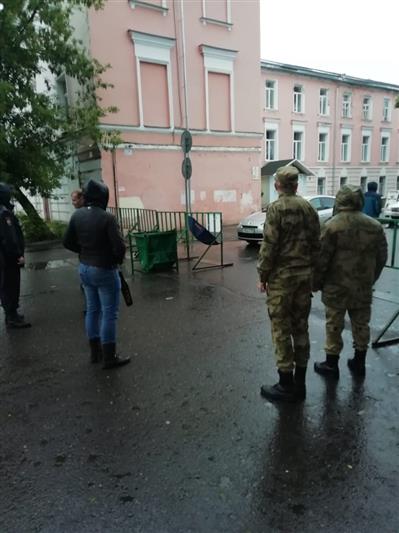 Военнослужащие и сотрудники Росгвардии обеспечили правопорядок  во время празднования 872-годовщины со дня образования Вологды 