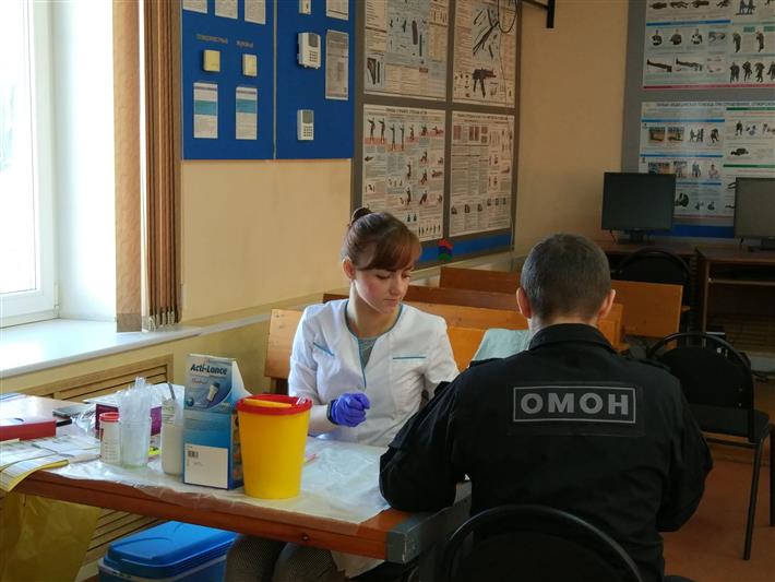 Росгвардейцы Карелии приняли участие в донорской акции «Подари жизнь»