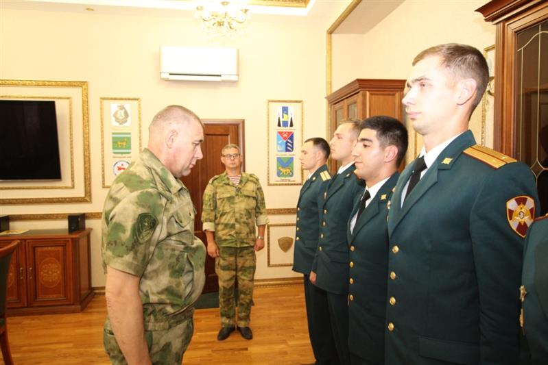 Выпускники военных вузов 2019 года прибывают служить в Восточный округ Росгвардии