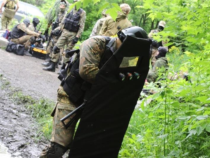 В Кузбассе подшефные Росгвардии приняли участие в страйкбольной игре